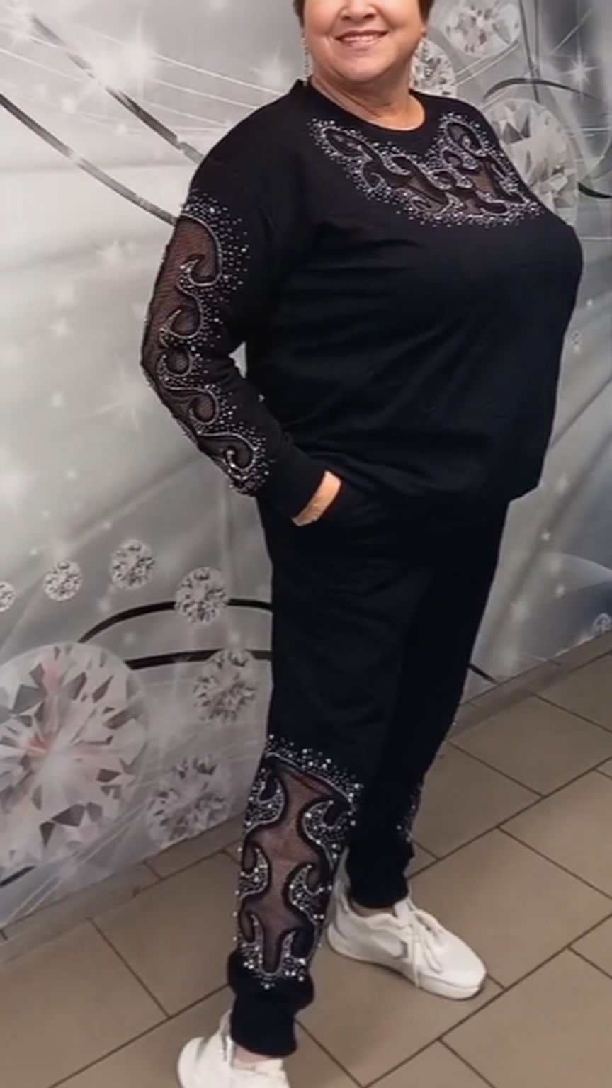 Ubranie Dekorowane Brokatem