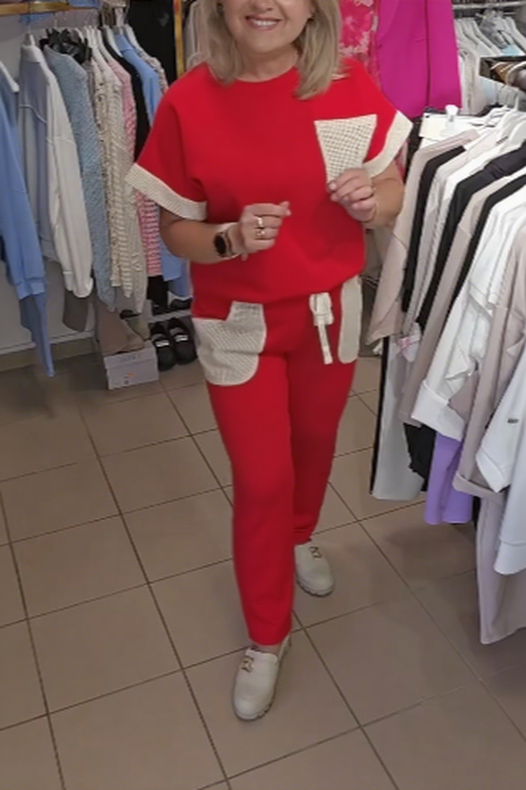 Kombinezon z Kontrastami