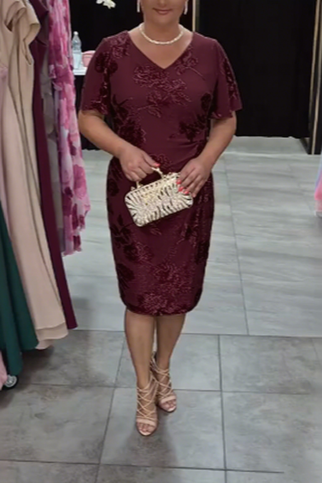 Sukienka Jacquardowa