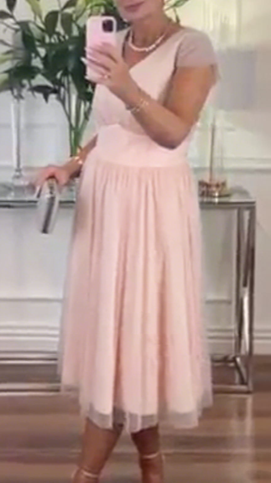 Suknia balowa z tulem