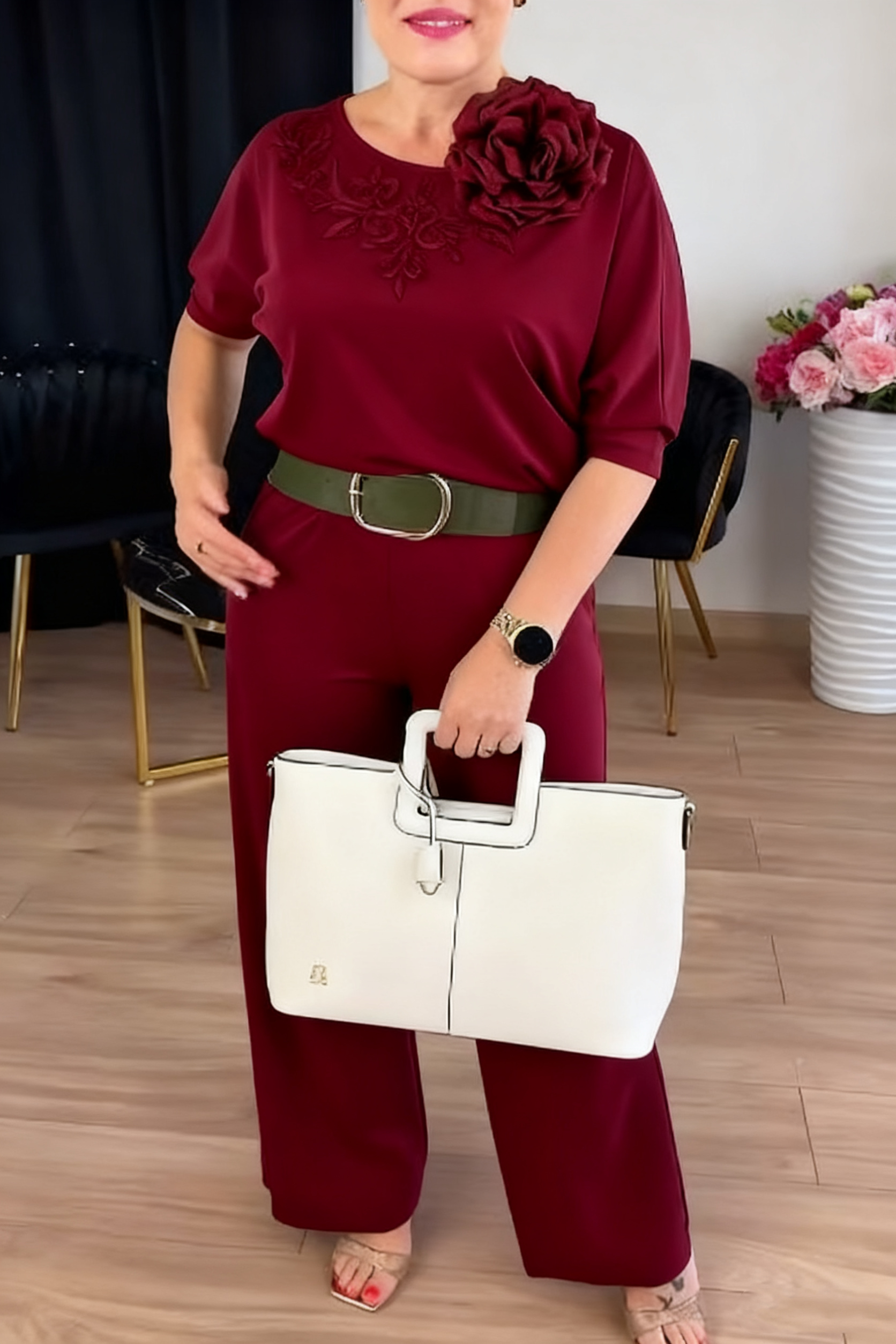 Pozostało tylko 20 sztuk✨Kombinezon w jednolitym kolorze z czystej bawełny