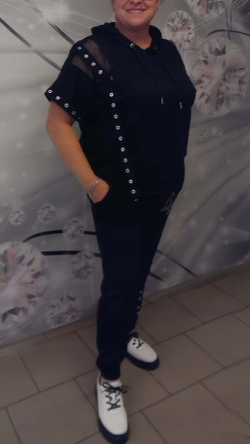 Zestaw z Kapturem i Pircetami