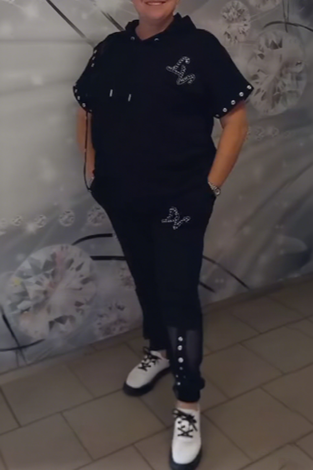 Zestaw z Kapturem i Pircetami