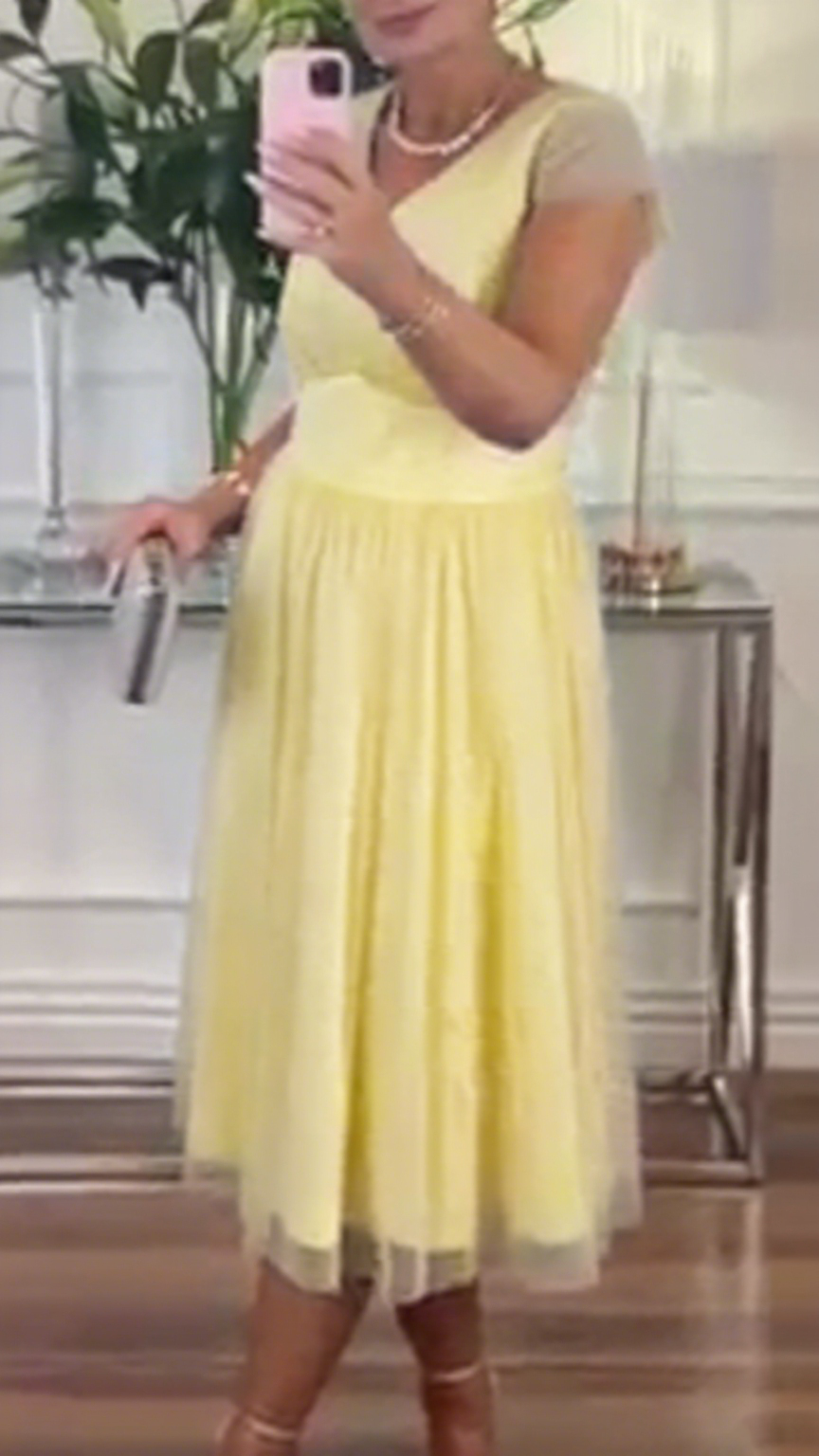 Suknia balowa z tulem