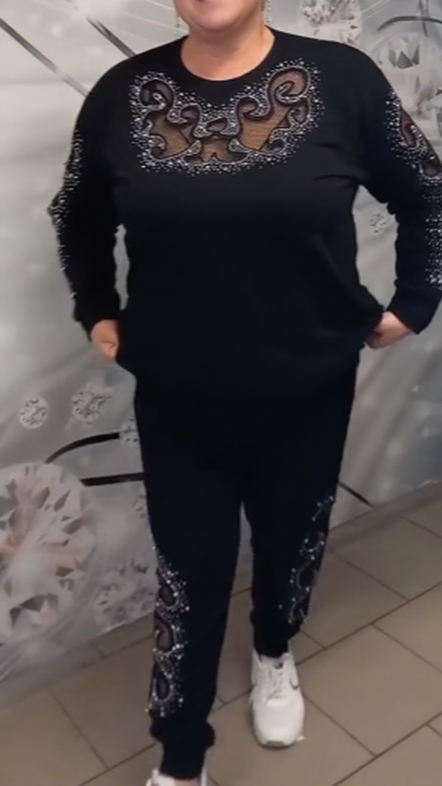 Ubranie Dekorowane Brokatem