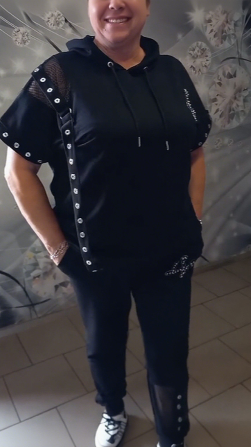 Zestaw z Kapturem i Pircetami