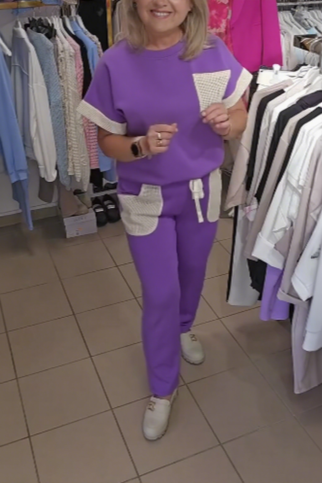 Kombinezon z Kontrastami