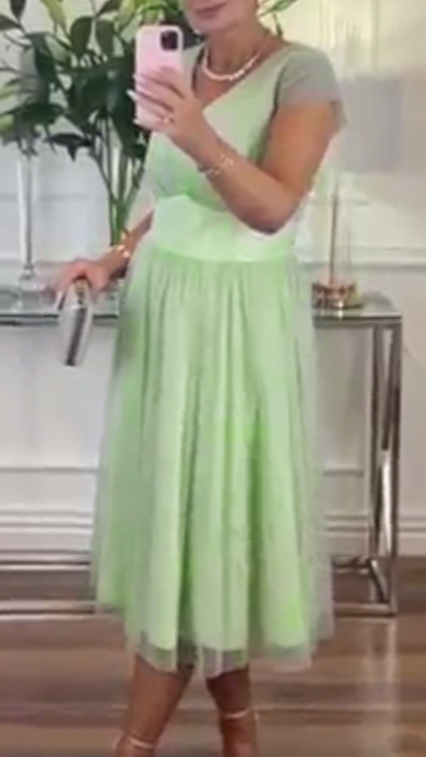 Suknia balowa z tulem