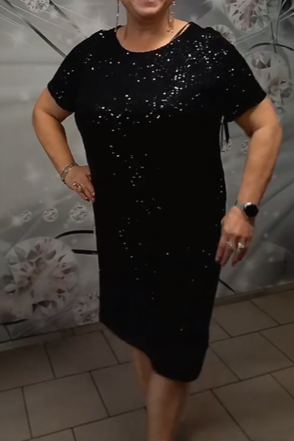 Sukienka z Pailletkami