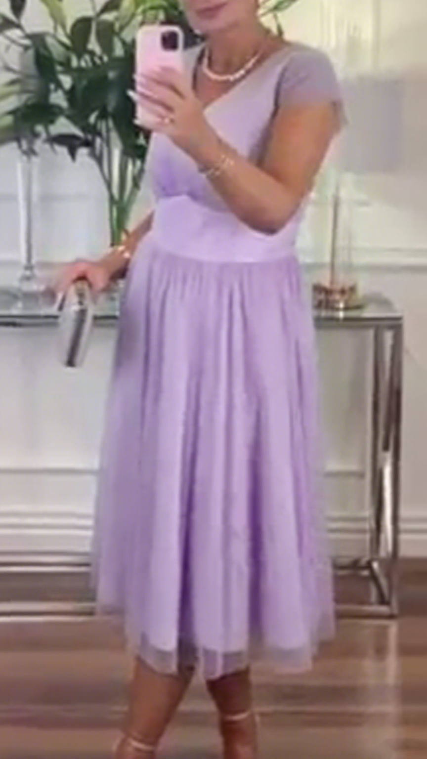 Suknia balowa z tulem