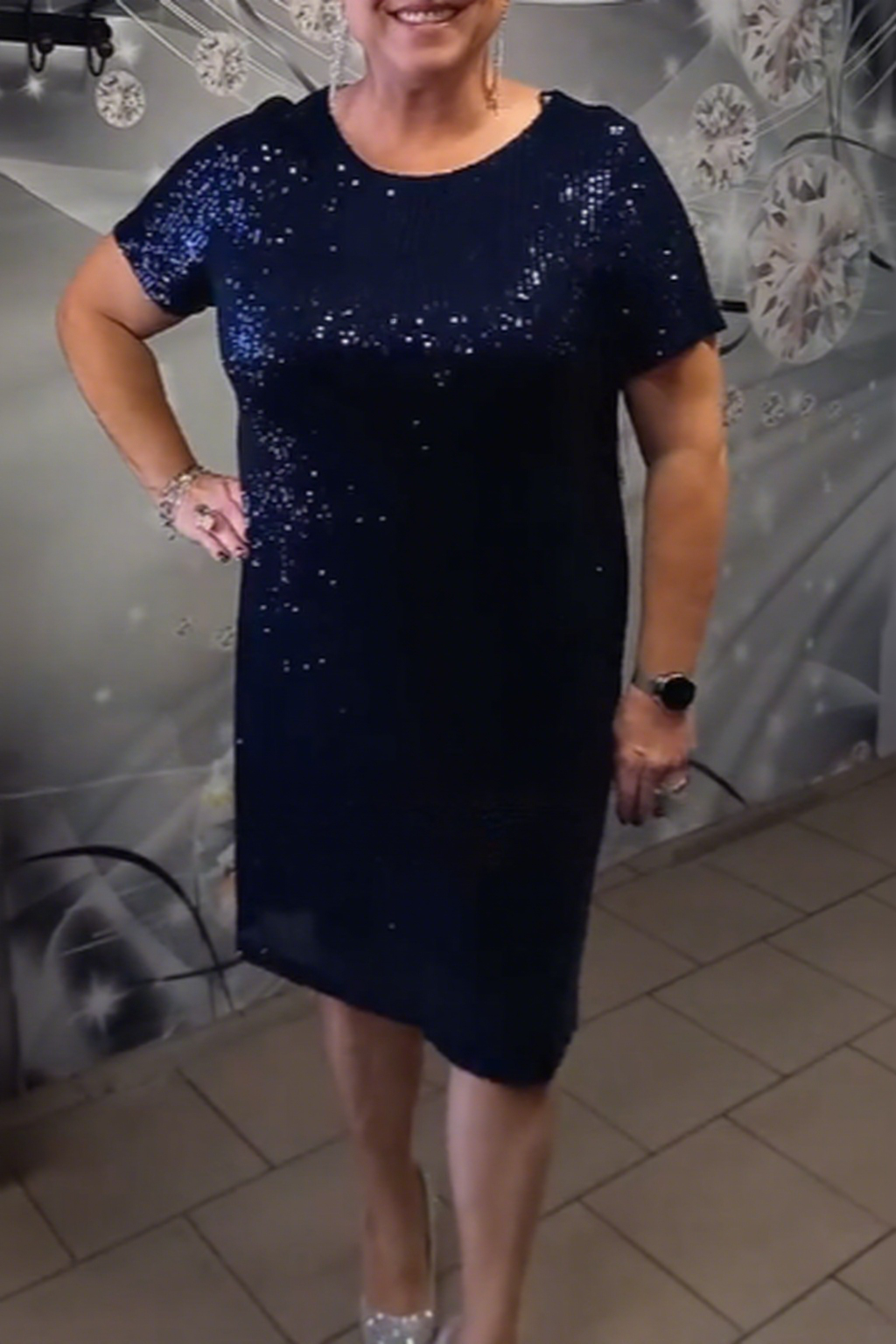 Sukienka z Pailletkami