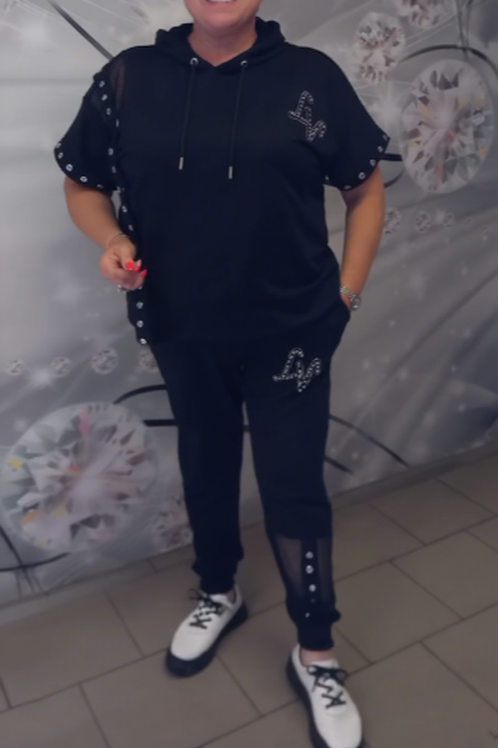 Zestaw z Kapturem i Pircetami