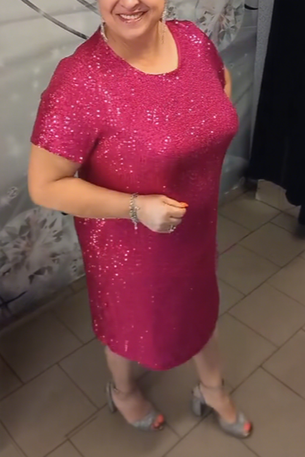 Sukienka z Pailletkami