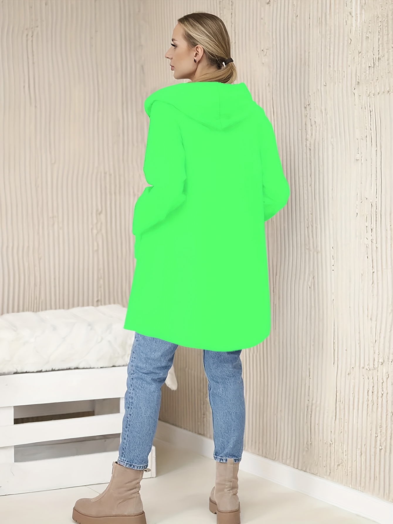 Kurtka z kapturem damska w stylu casual A6600