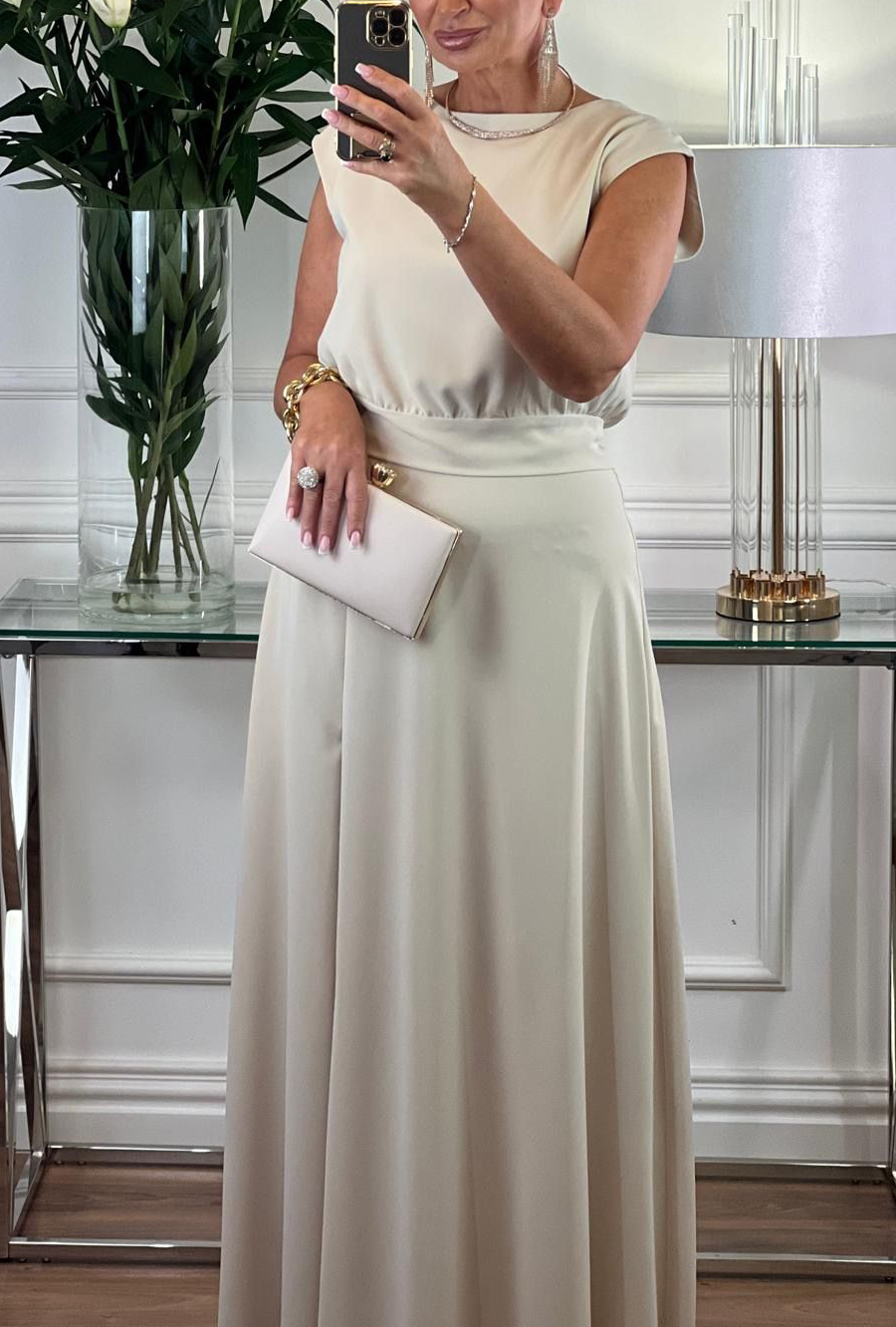 Komplet Anita malinowy