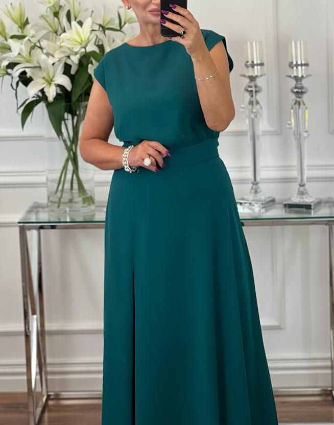 Komplet Anita malinowy