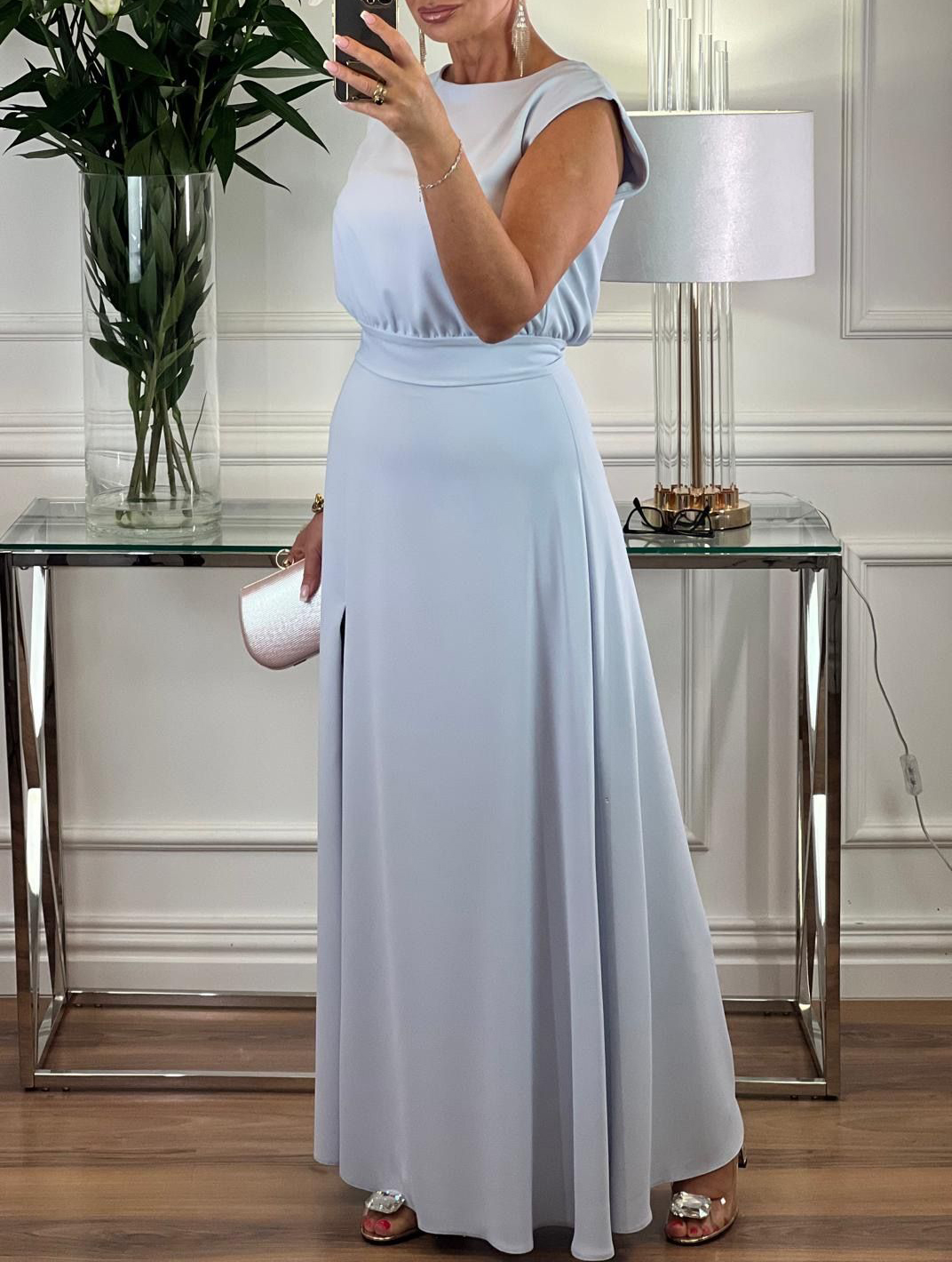 Komplet Anita malinowy