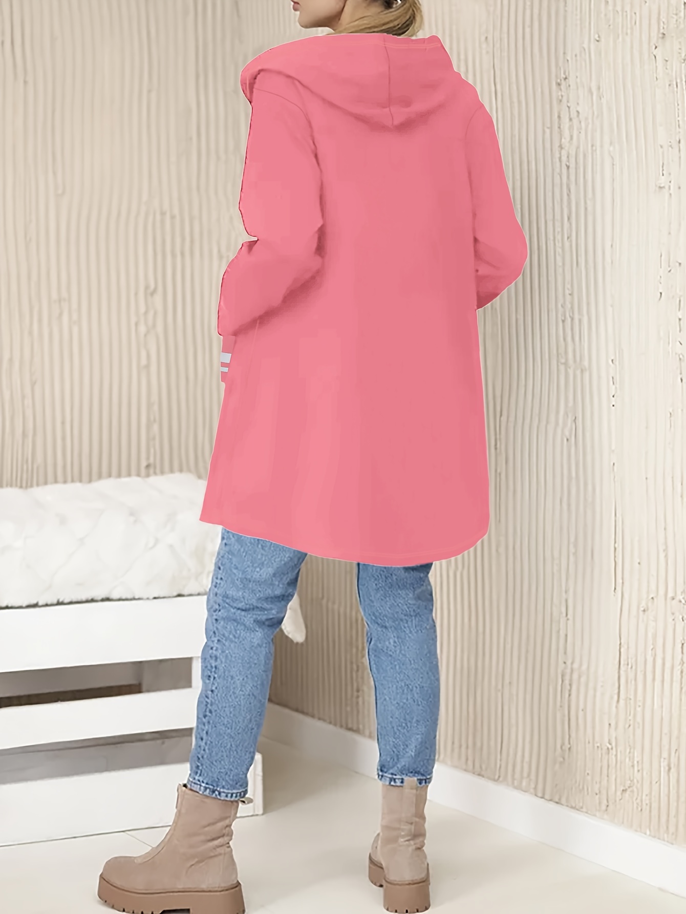 Kurtka z kapturem damska w stylu casual A6600