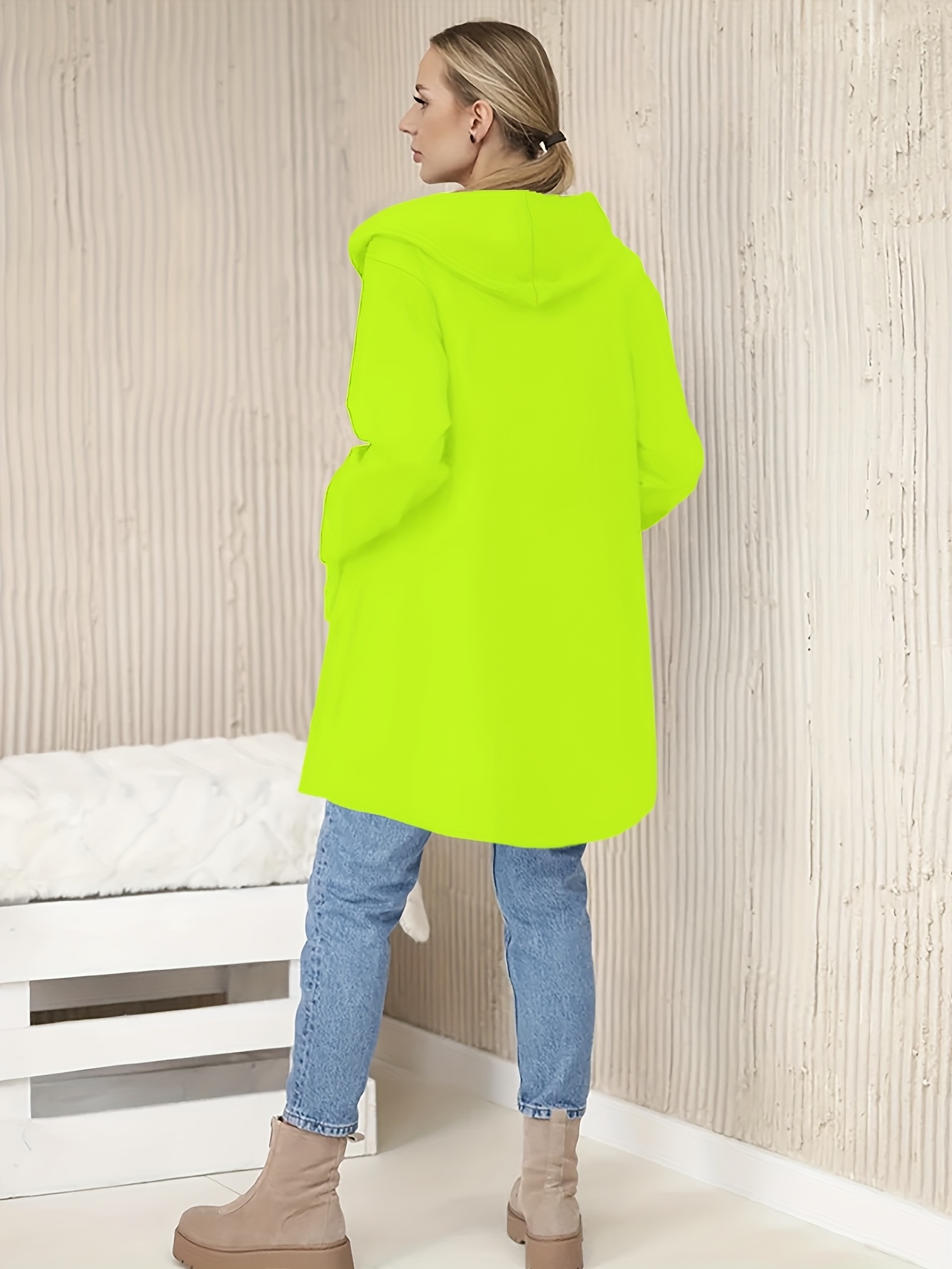 Kurtka z kapturem damska w stylu casual A6600