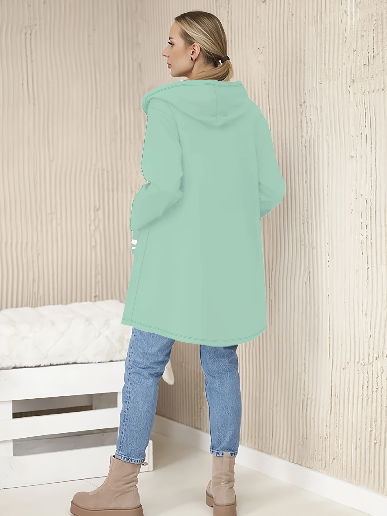 Kurtka z kapturem damska w stylu casual A6600