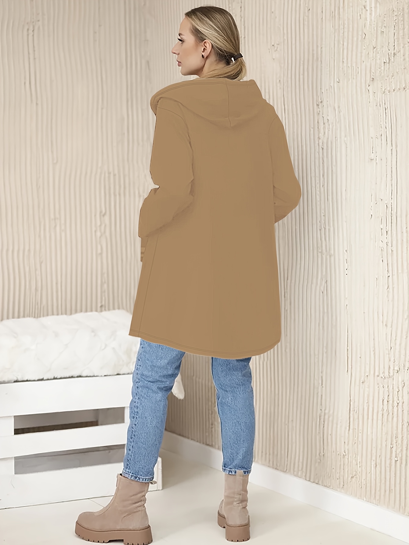 Kurtka z kapturem damska w stylu casual A6600
