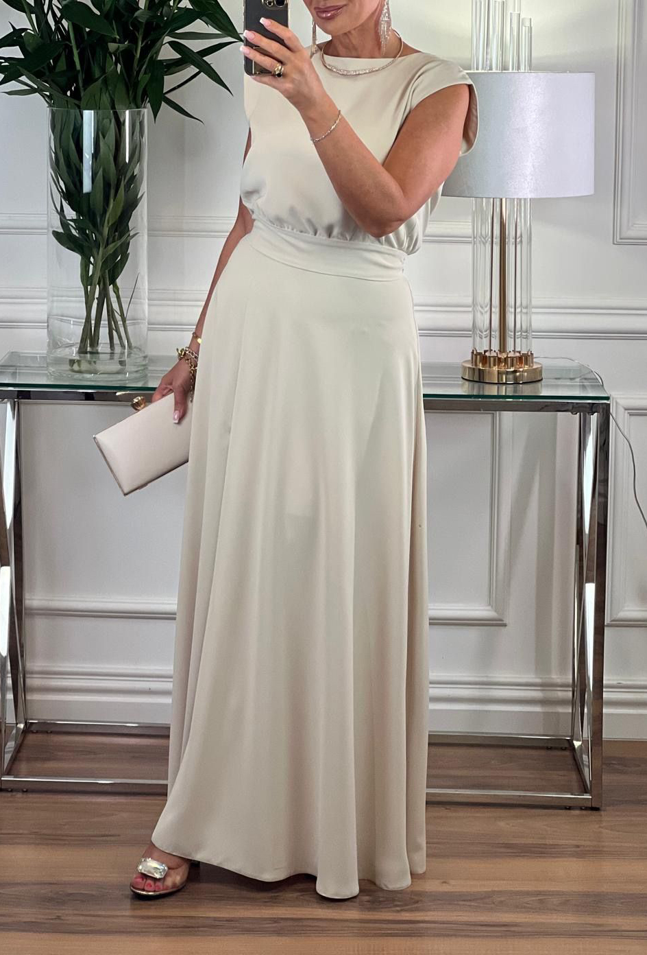 Komplet Anita malinowy