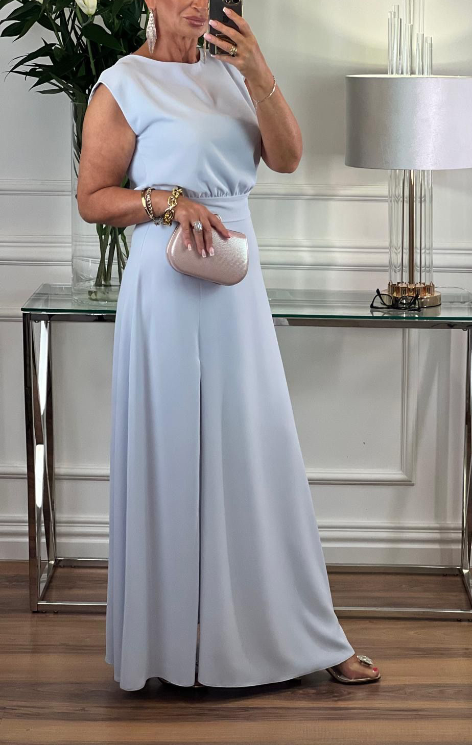 Komplet Anita malinowy