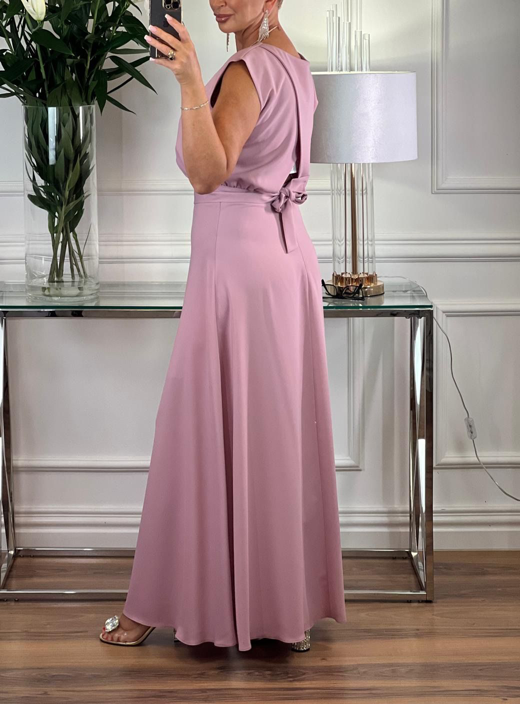 Komplet Anita malinowy