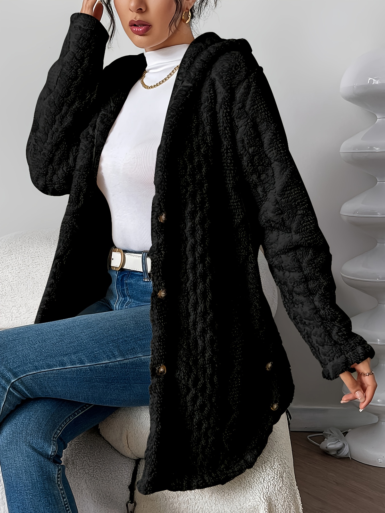 Ciepły i modny kardigan na jesień i zimę