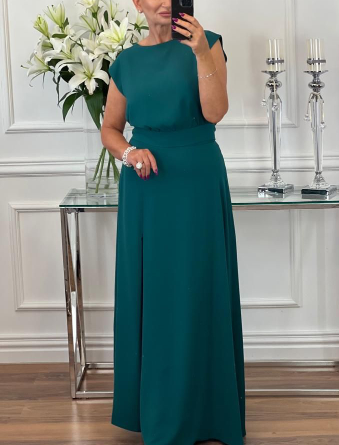 Komplet Anita malinowy