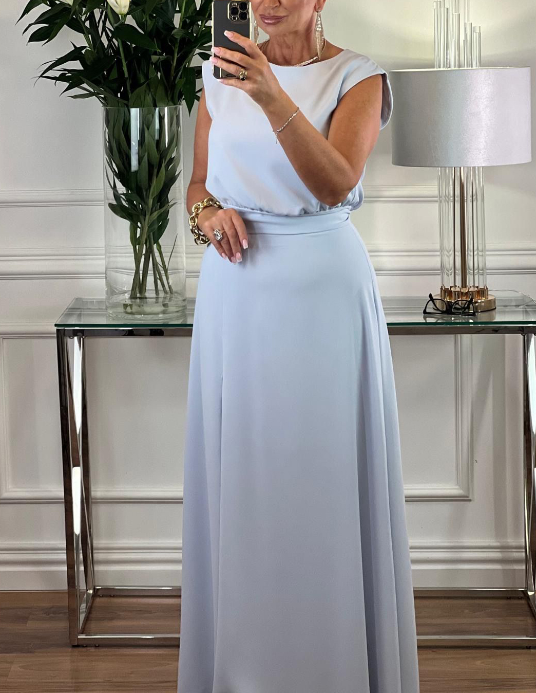 Komplet Anita malinowy