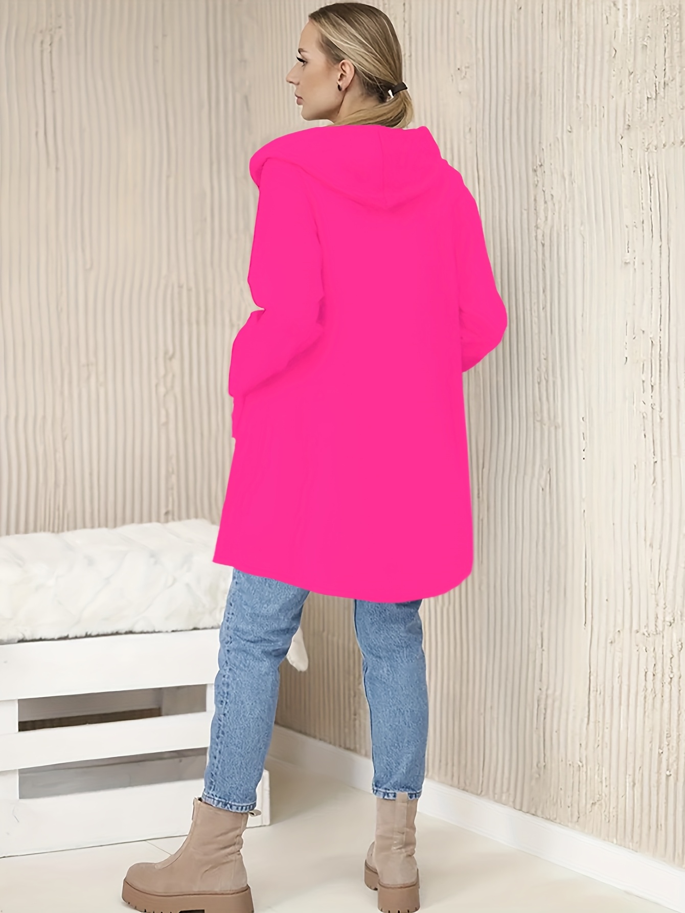 Kurtka z kapturem damska w stylu casual A6600