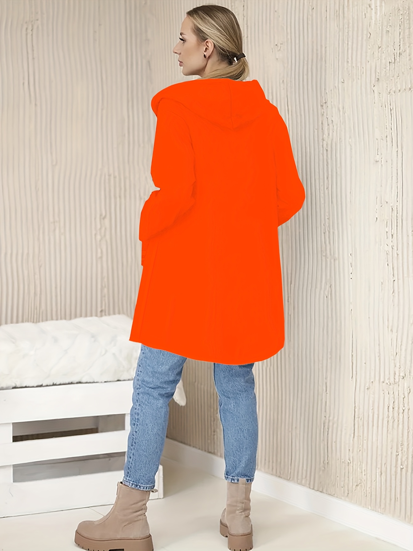 Kurtka z kapturem damska w stylu casual A6600
