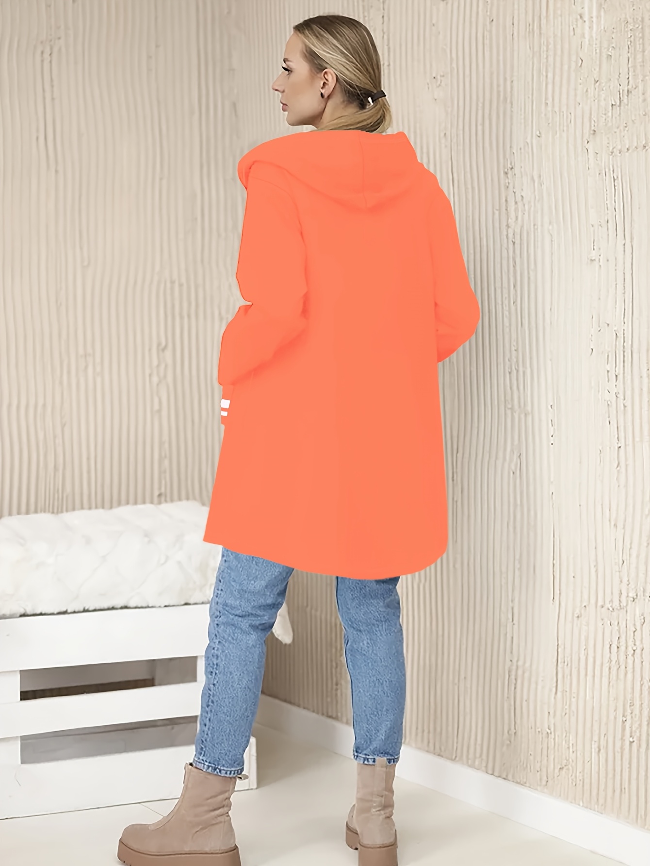 Kurtka z kapturem damska w stylu casual A6600