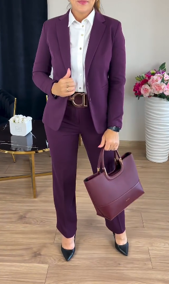 49% zniżki – garnitury w jednolitym kolorze