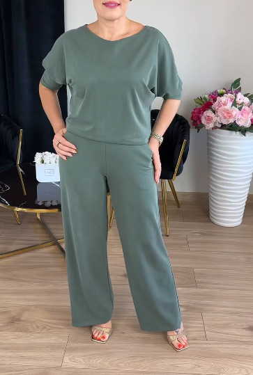 Pozostało tylko 20 sztuk✨Kombinezon w jednolitym kolorze z czystej bawełny