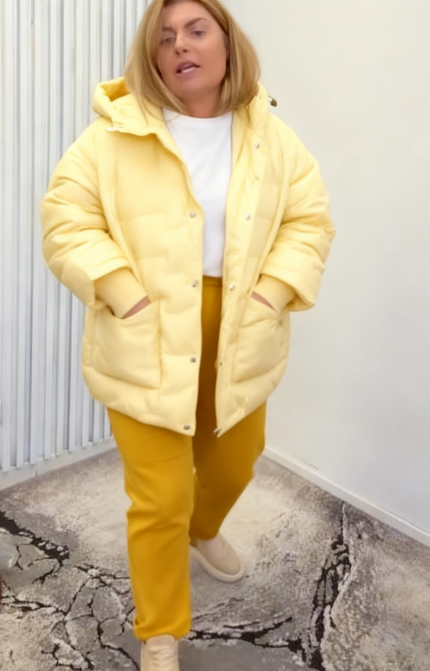 🔥Gorący artykuł - Stylowa damska krótka kurtka puchowa z kapturem