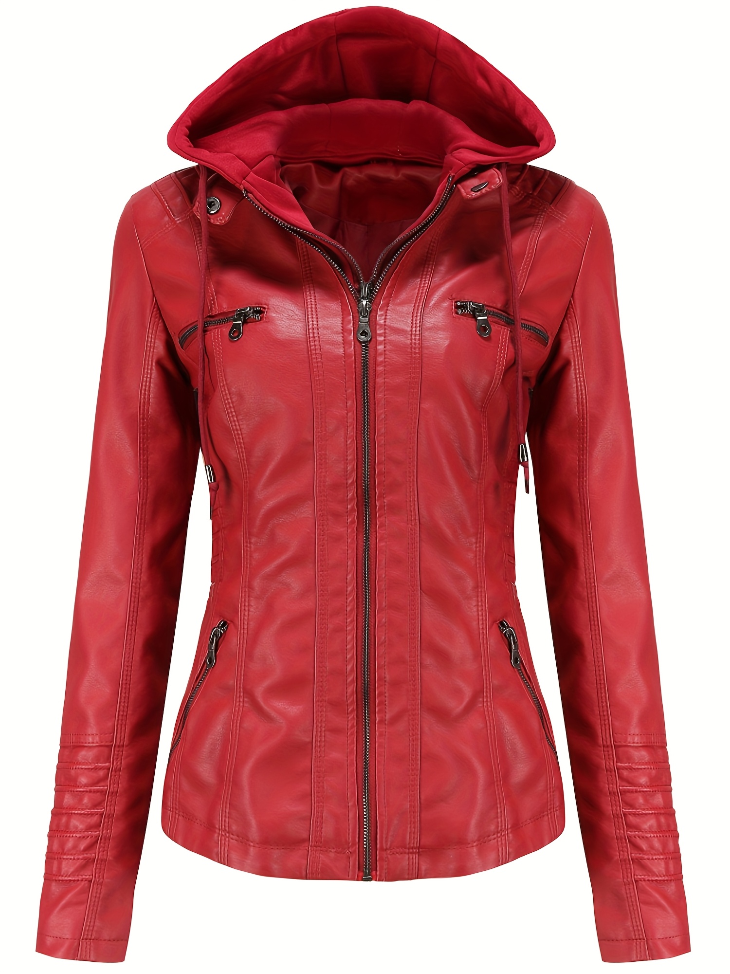 Nowy damski dwuczęściowy kostium z otwartym kołnierzem