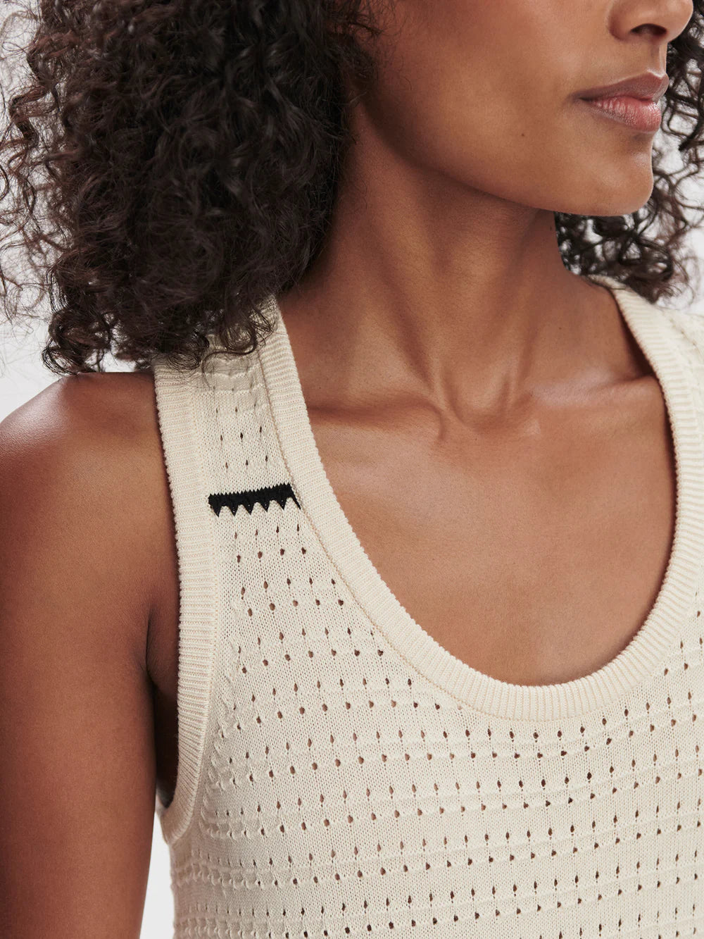 Scott Scoop Neck Midi Dress - Birch