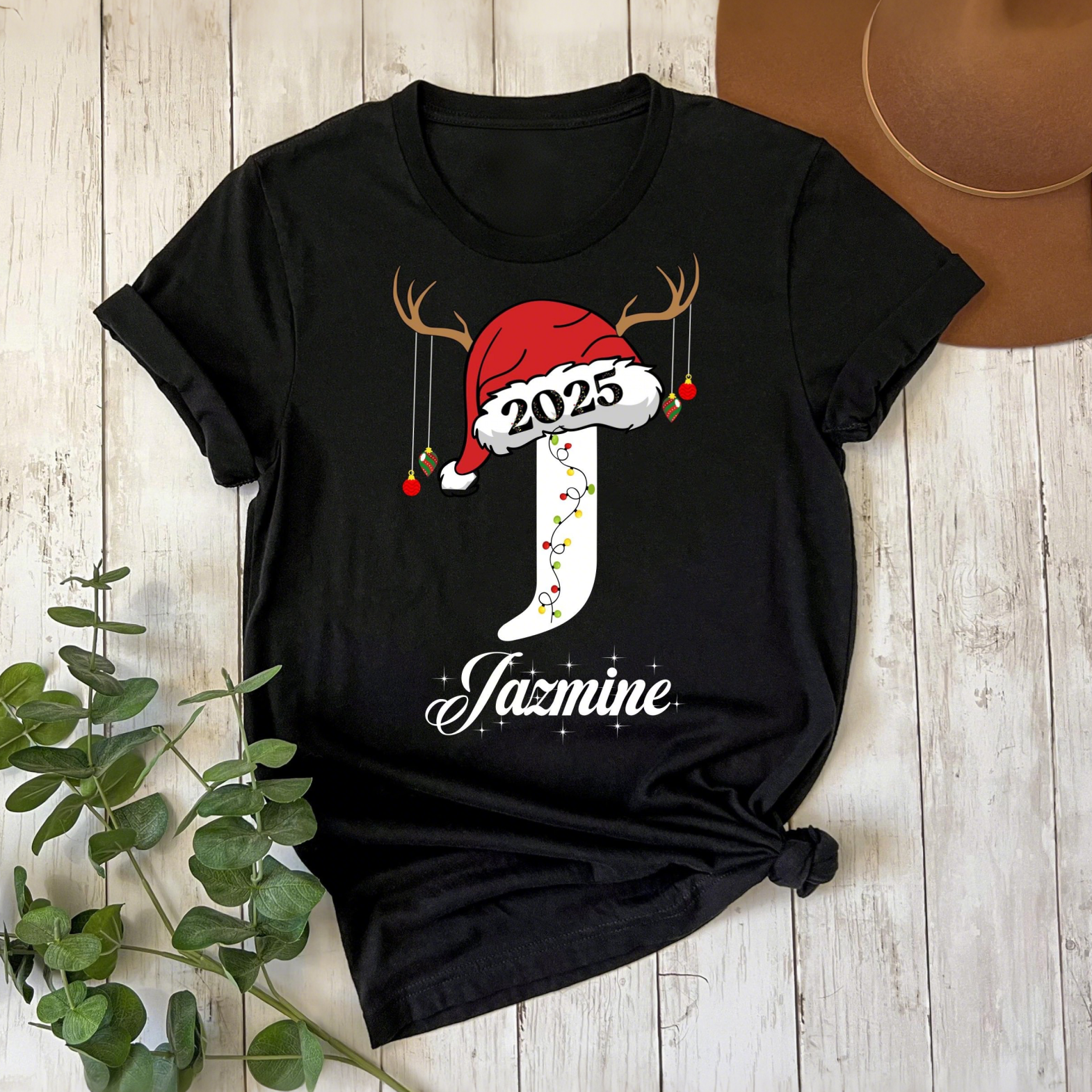 Custom Christmas Family Name 2025 Shirt