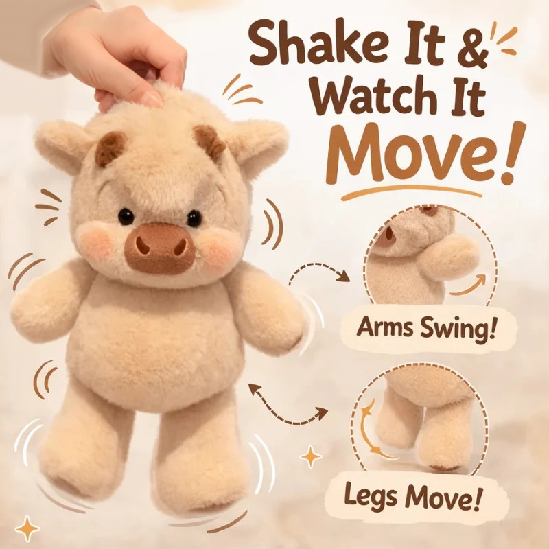 Running Stuffed Animal Toy – Soft Plush with Real Motion Effect