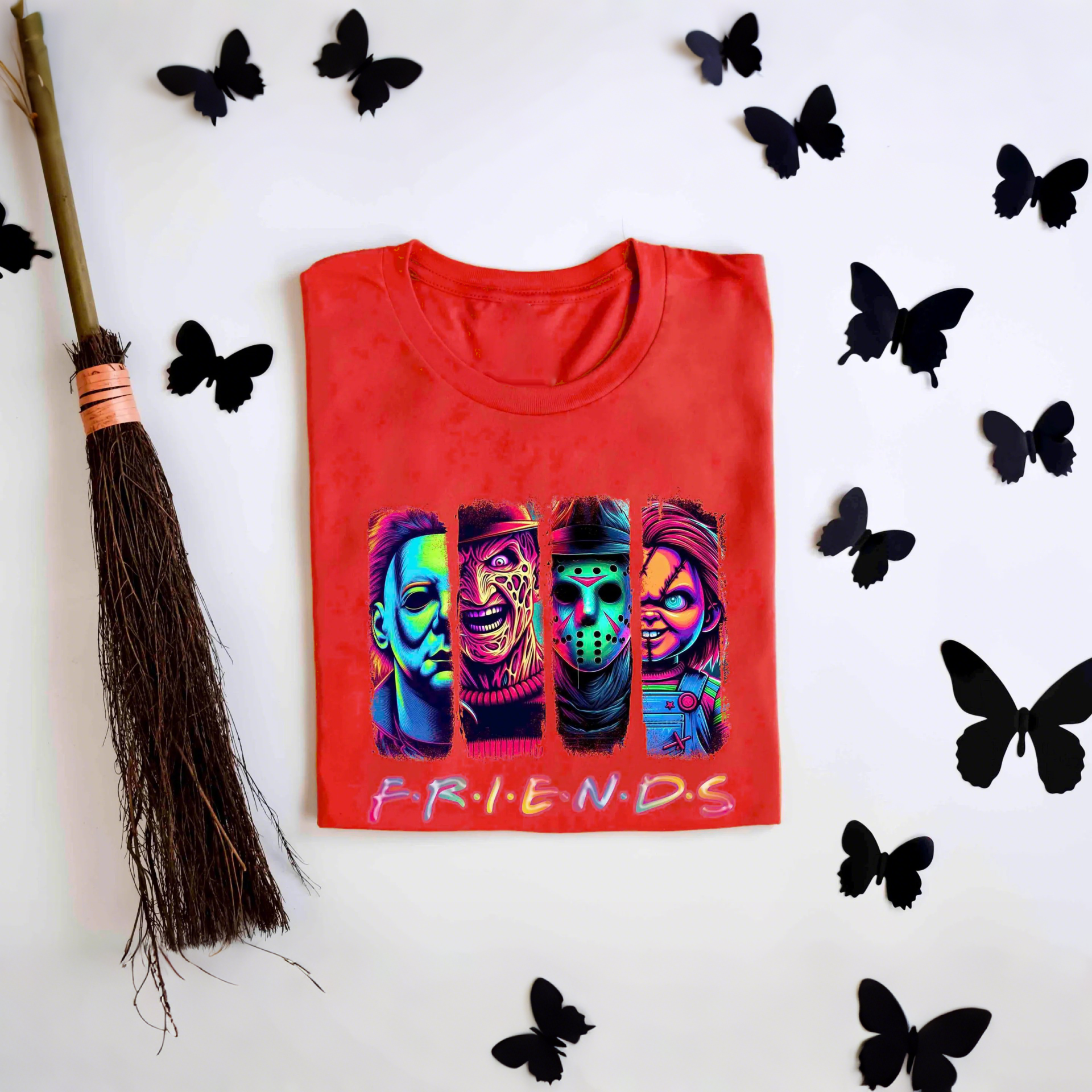 Horror Halloween Character Friends Sweatshirt