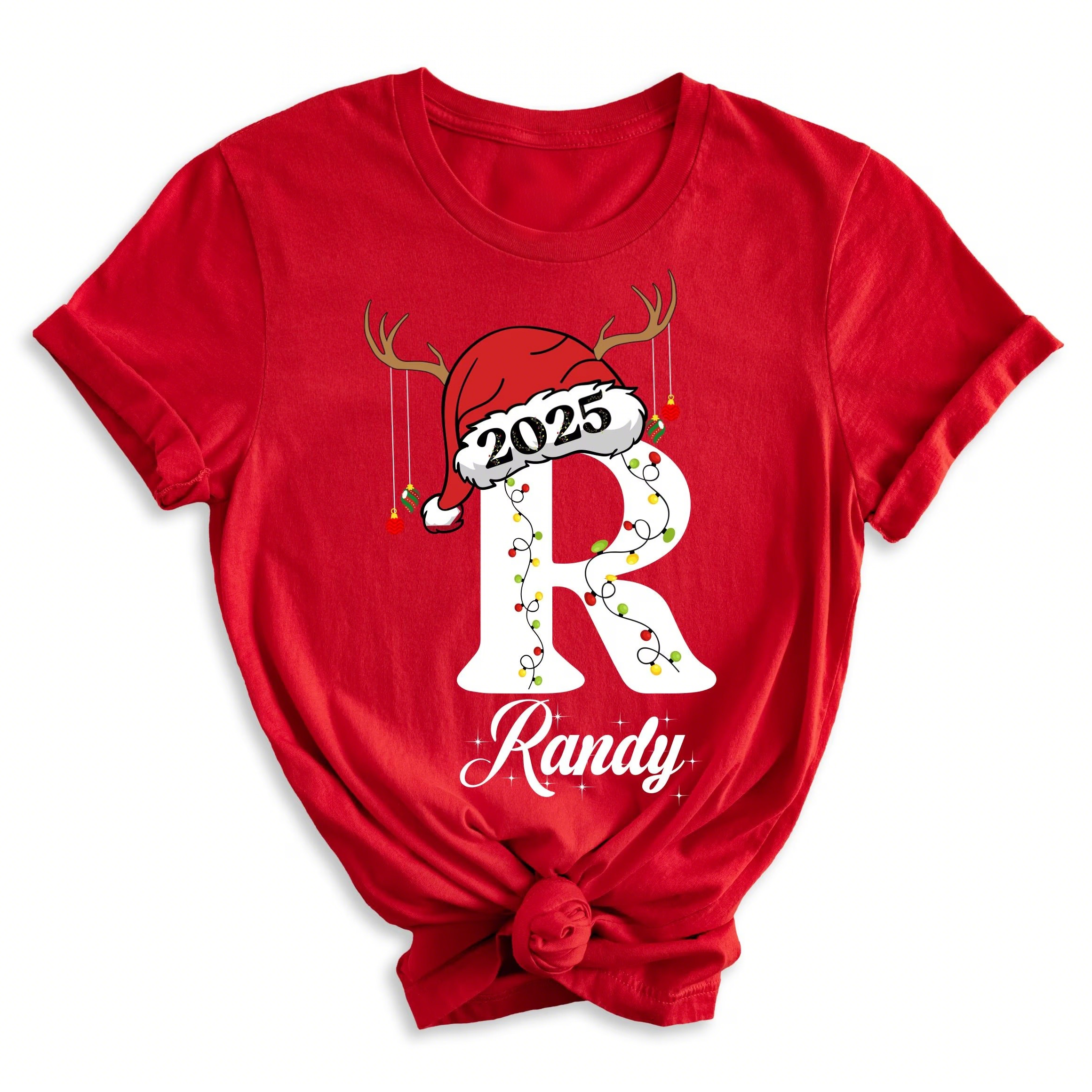 Custom Christmas Family Name 2025 Shirt