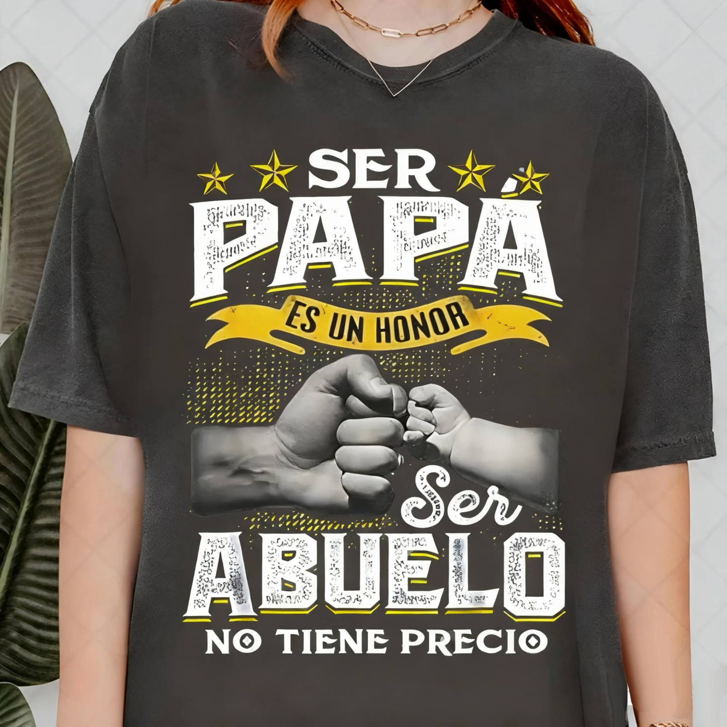 Ser Papa Es Un Honor Ser Abuelo No Tiene Precio Spanish T-shirt