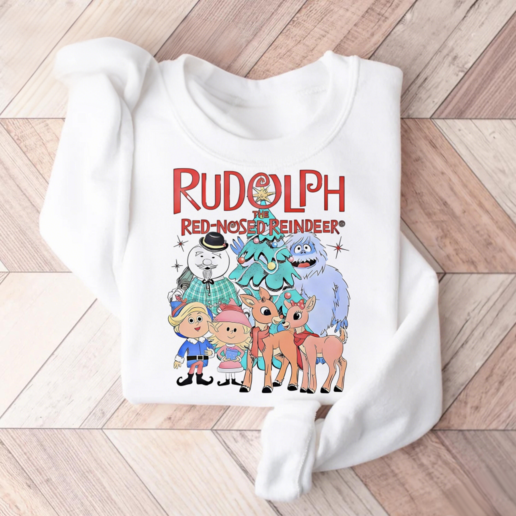 Rudolph The Red Nosed Reindeer Sweatshirt