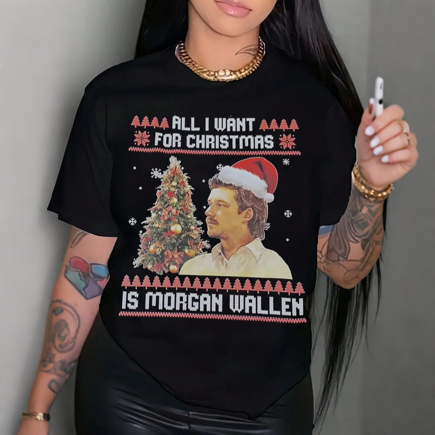 All I Want For Christmas Is Music Sweatshirt