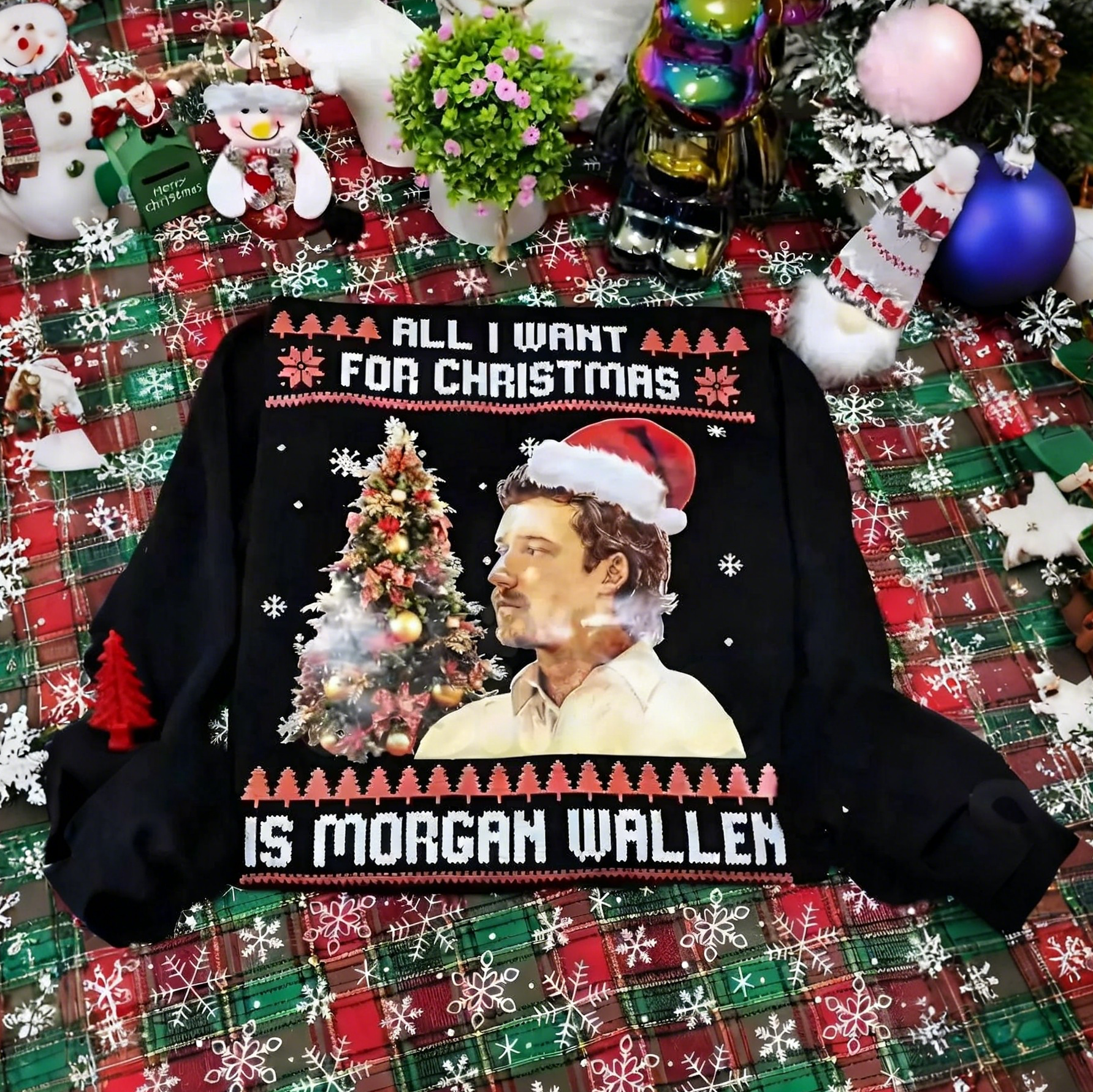All I Want For Christmas Is Music Sweatshirt