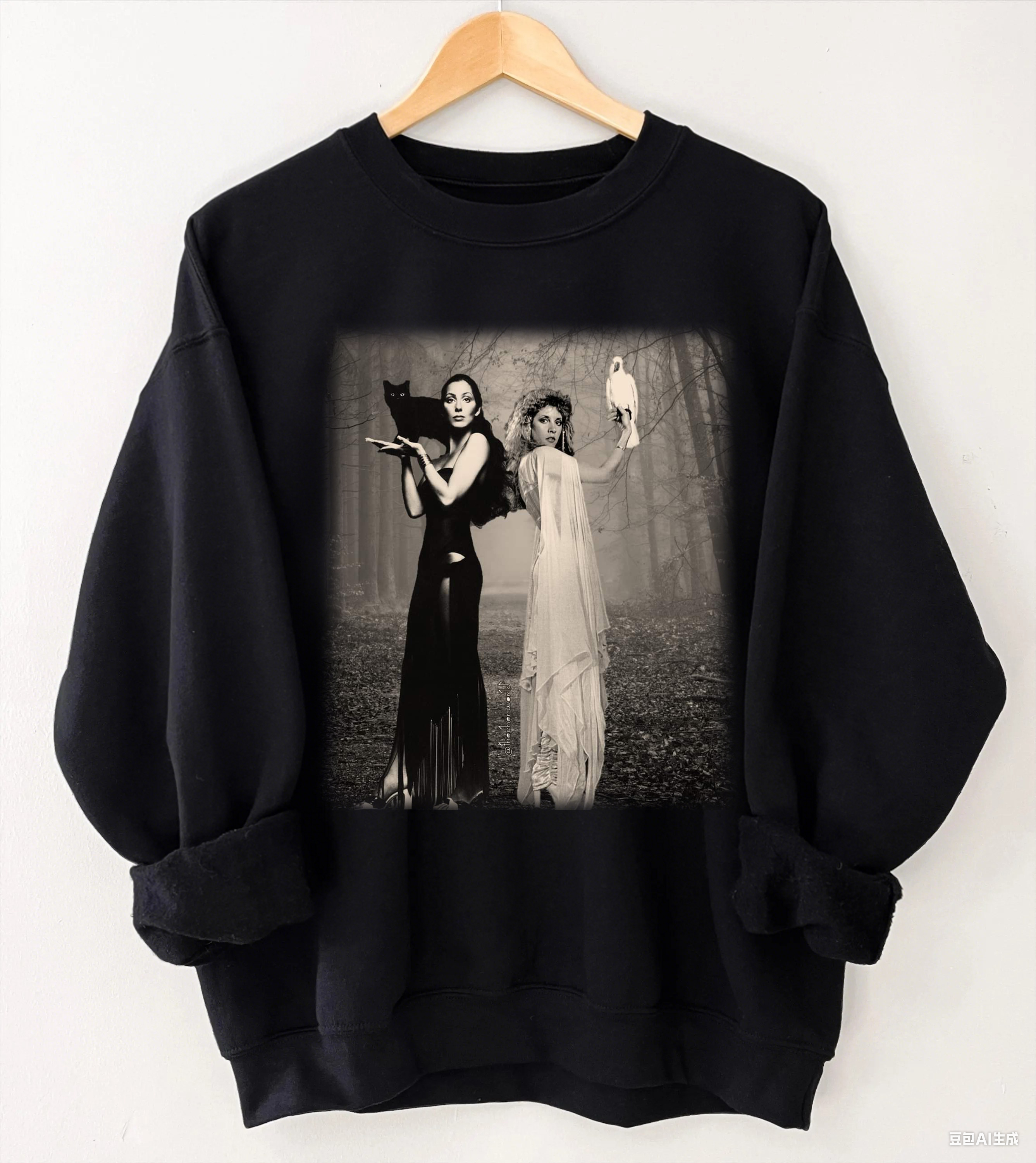 Vintage Cher & Stevie Nicks Graphic Sweatshirt
