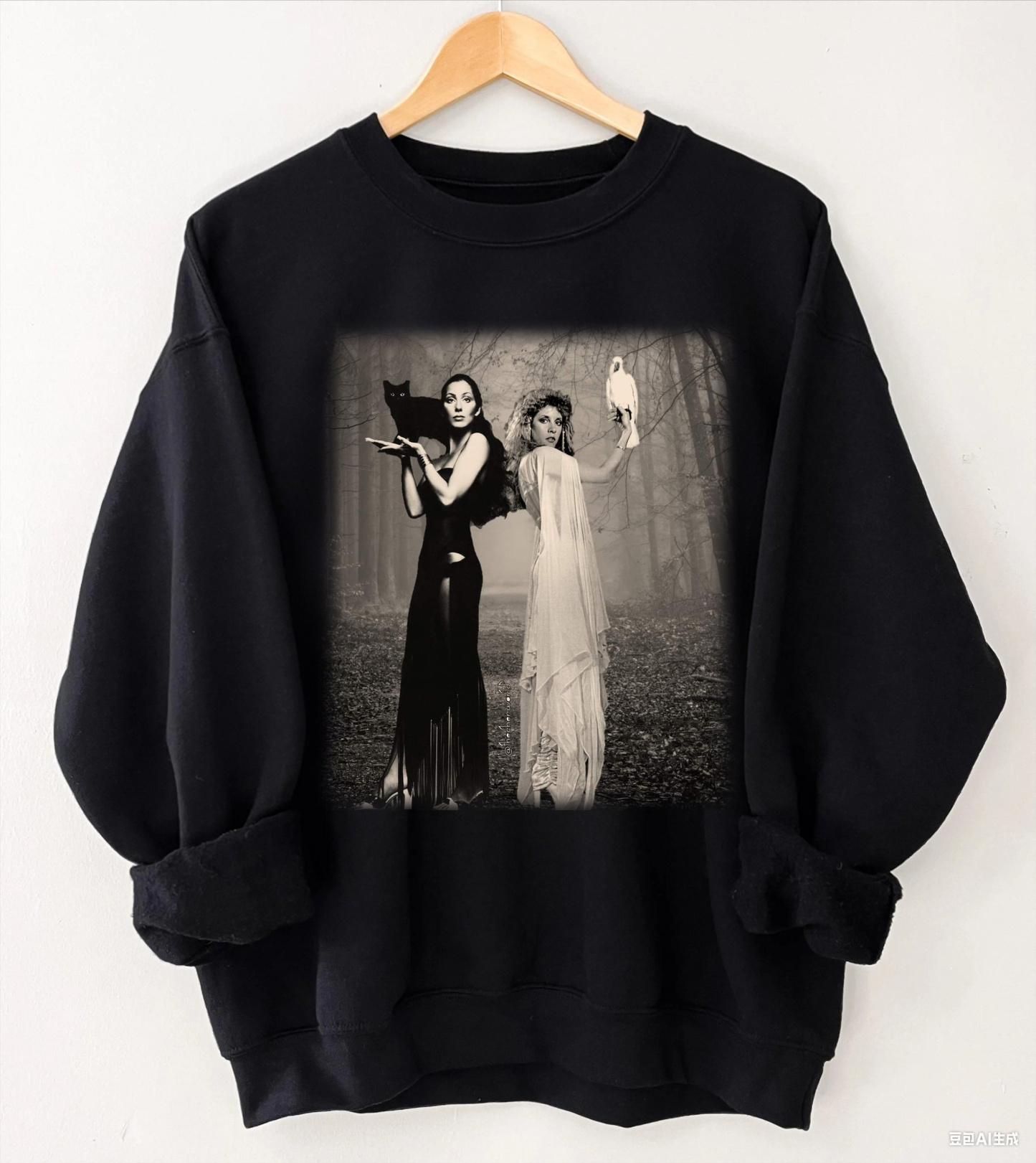 Vintage Cher & Stevie Nicks Graphic Sweatshirt