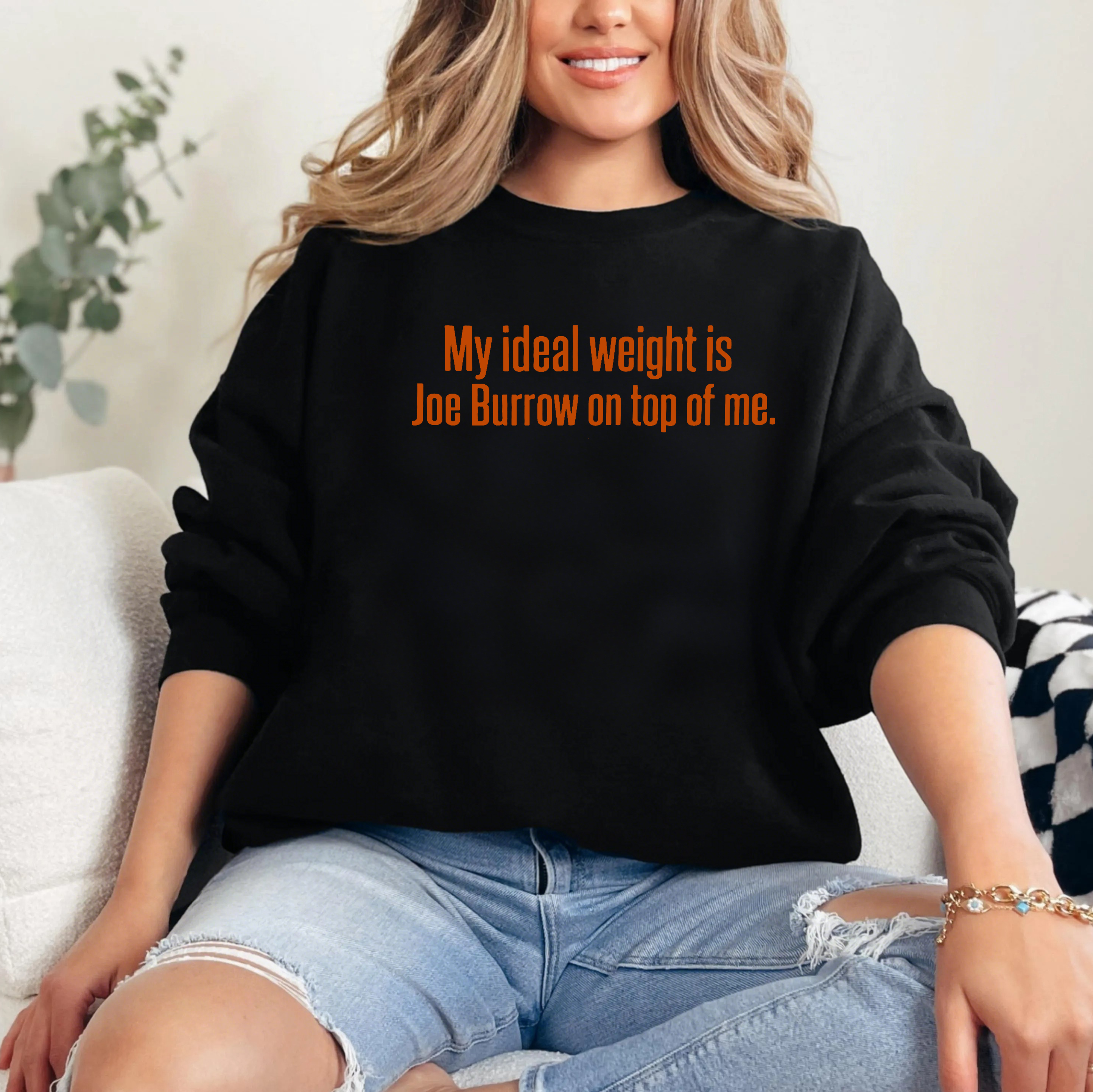 My Ideal Weight Graphic Sweatshirt